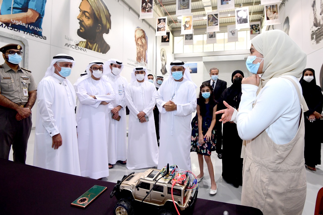 The Exhibition for the young inventors of the Emirates at the Association Headquarters.